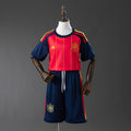 CAMISETA QUE ESPAÑA JUGÓ EL MUNDIAL 2026 LOCAL CONJUNTO INFANTIL