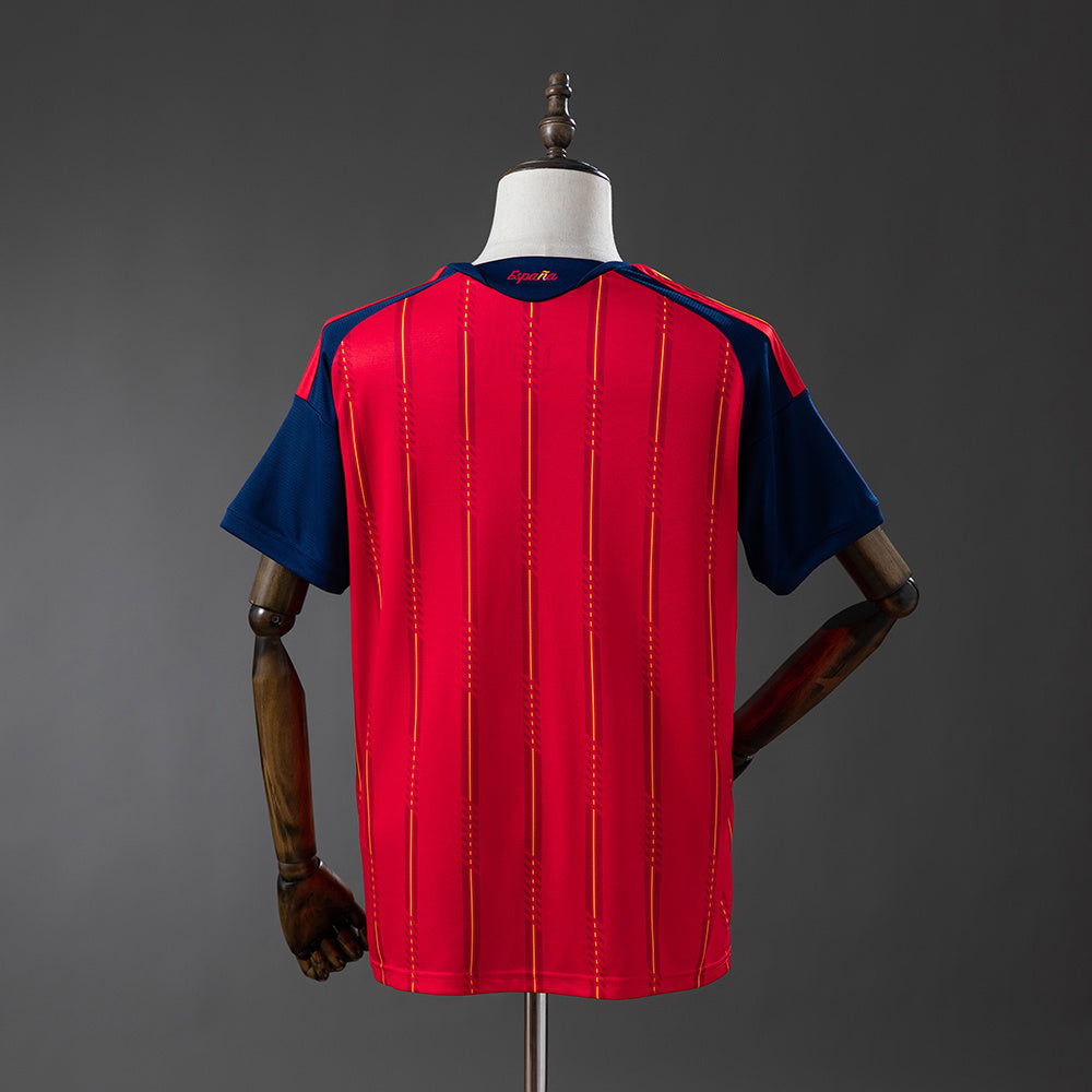 CAMISETA QUE ESPAÑA JUGÓ EL MUNDIAL 2026 LOCAL MASCULINA